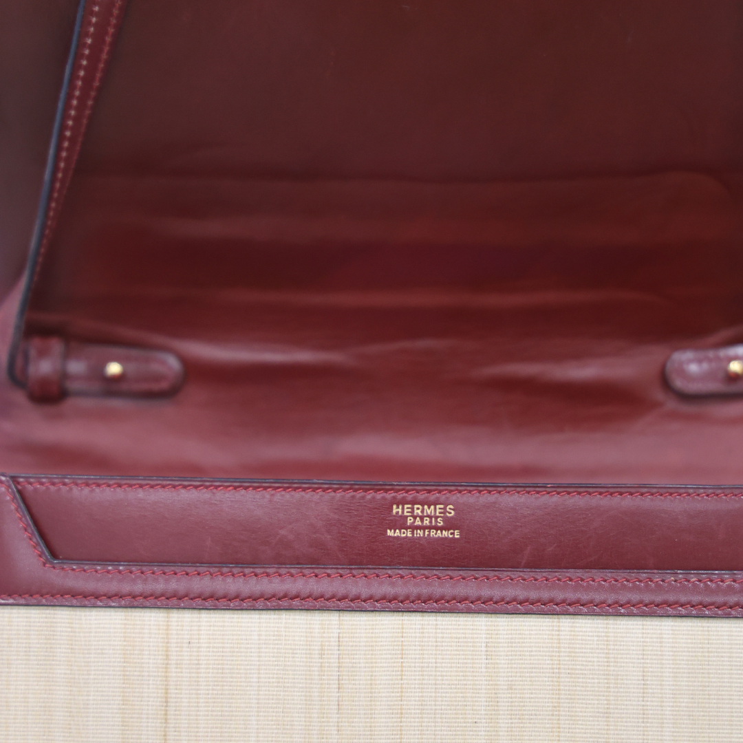 HERMÈS - Bordeau from the past