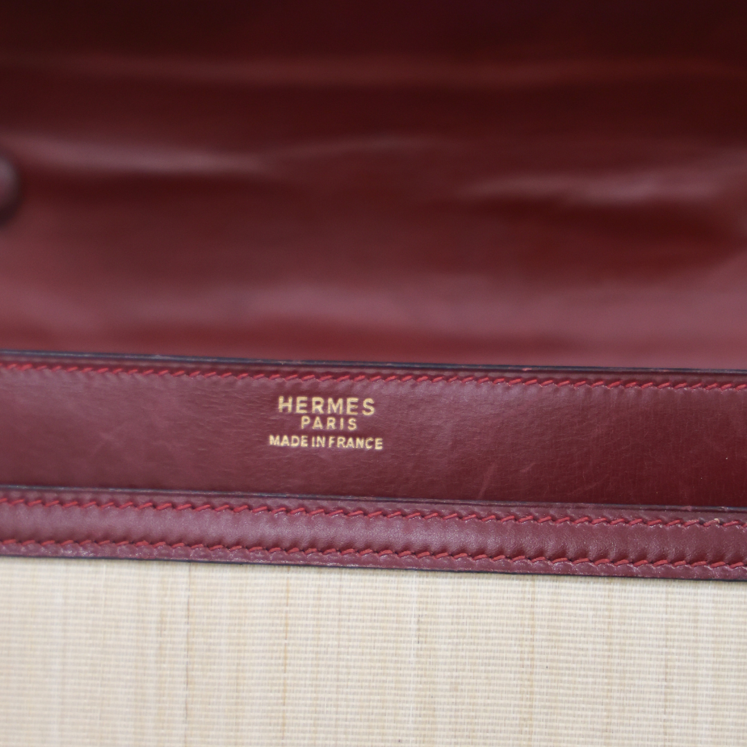 HERMÈS - Bordeau from the past