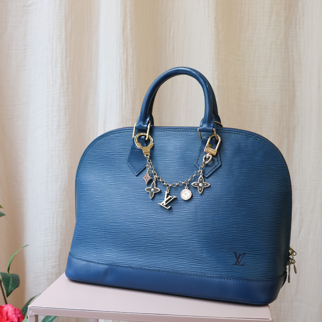 LOUIS VUITTON - Alma vintage blue