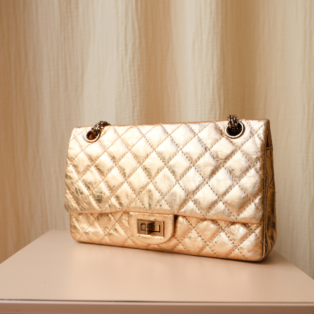CHANEL - 2.55 Rose doré