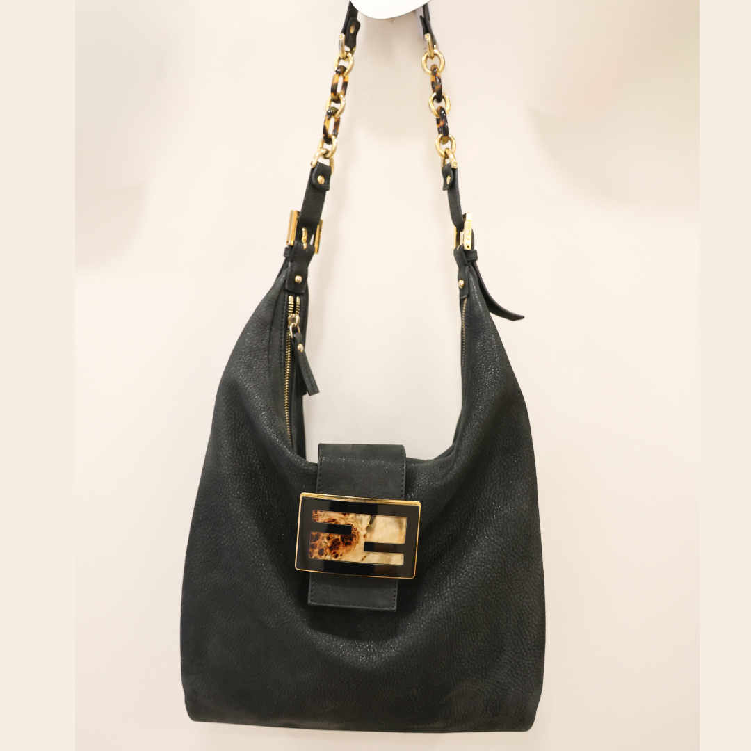 FENDI - Grand épaule Bijou Ambre