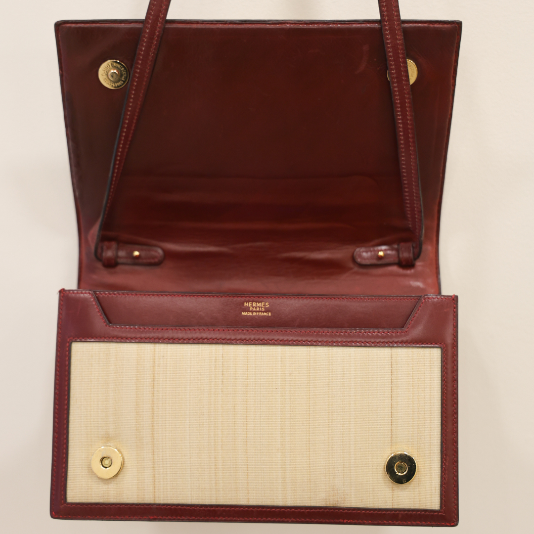 HERMÈS - Bordeau from the past