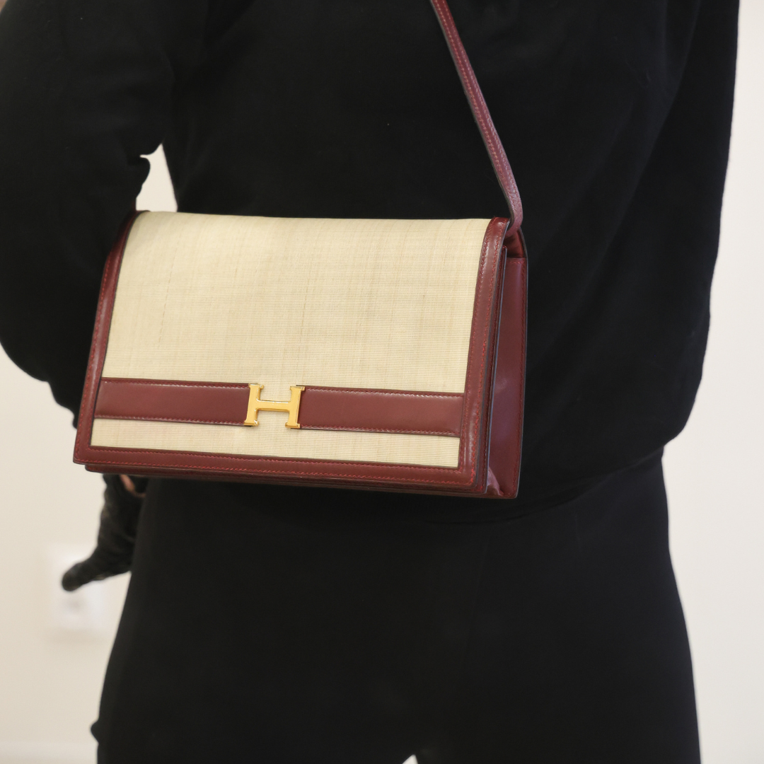 HERMÈS - Bordeau from the past