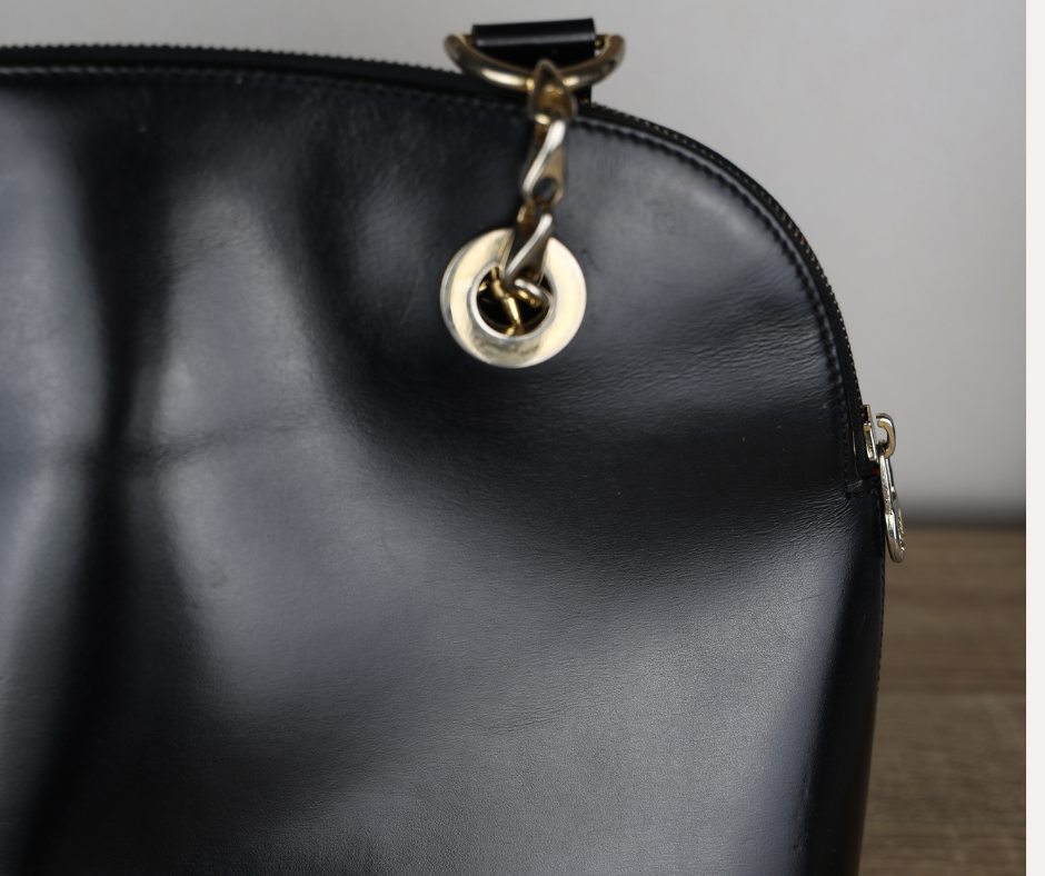 CELINE - Vintage Black Leather