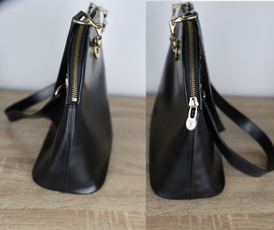 CELINE - Vintage Black Leather