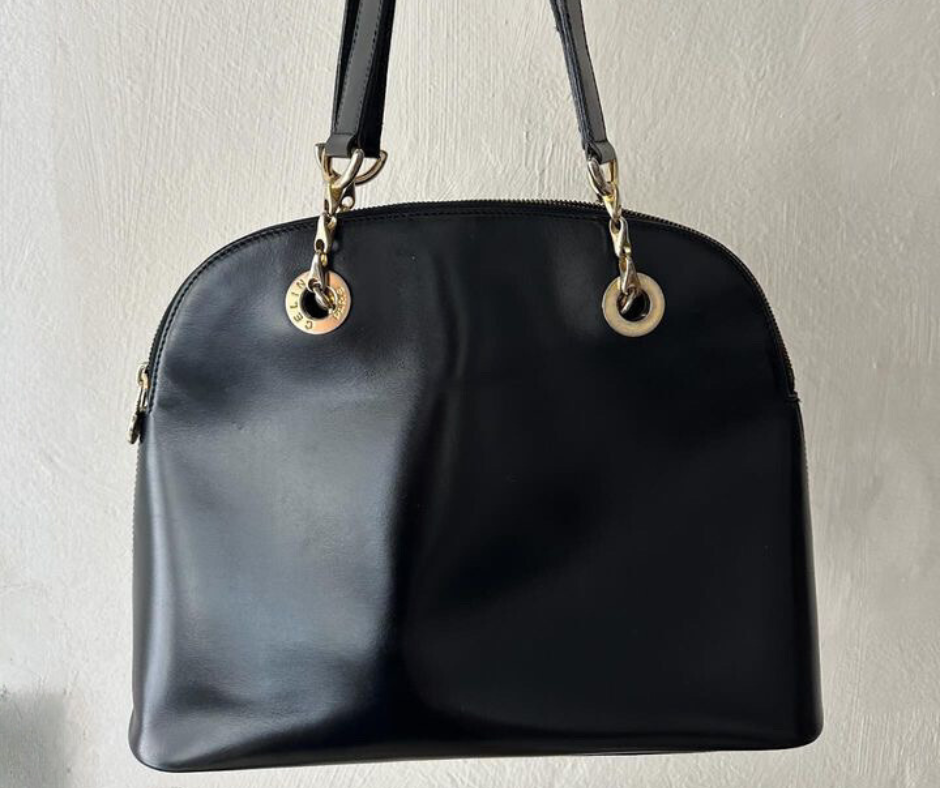 CELINE - Vintage Black Leather