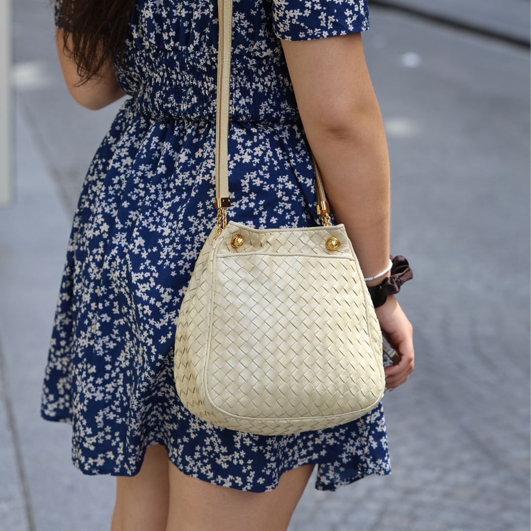 BOTTEGA VENETA - Crème irisé vintage