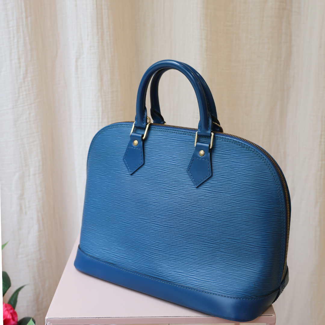 LOUIS VUITTON - Alma vintage blue