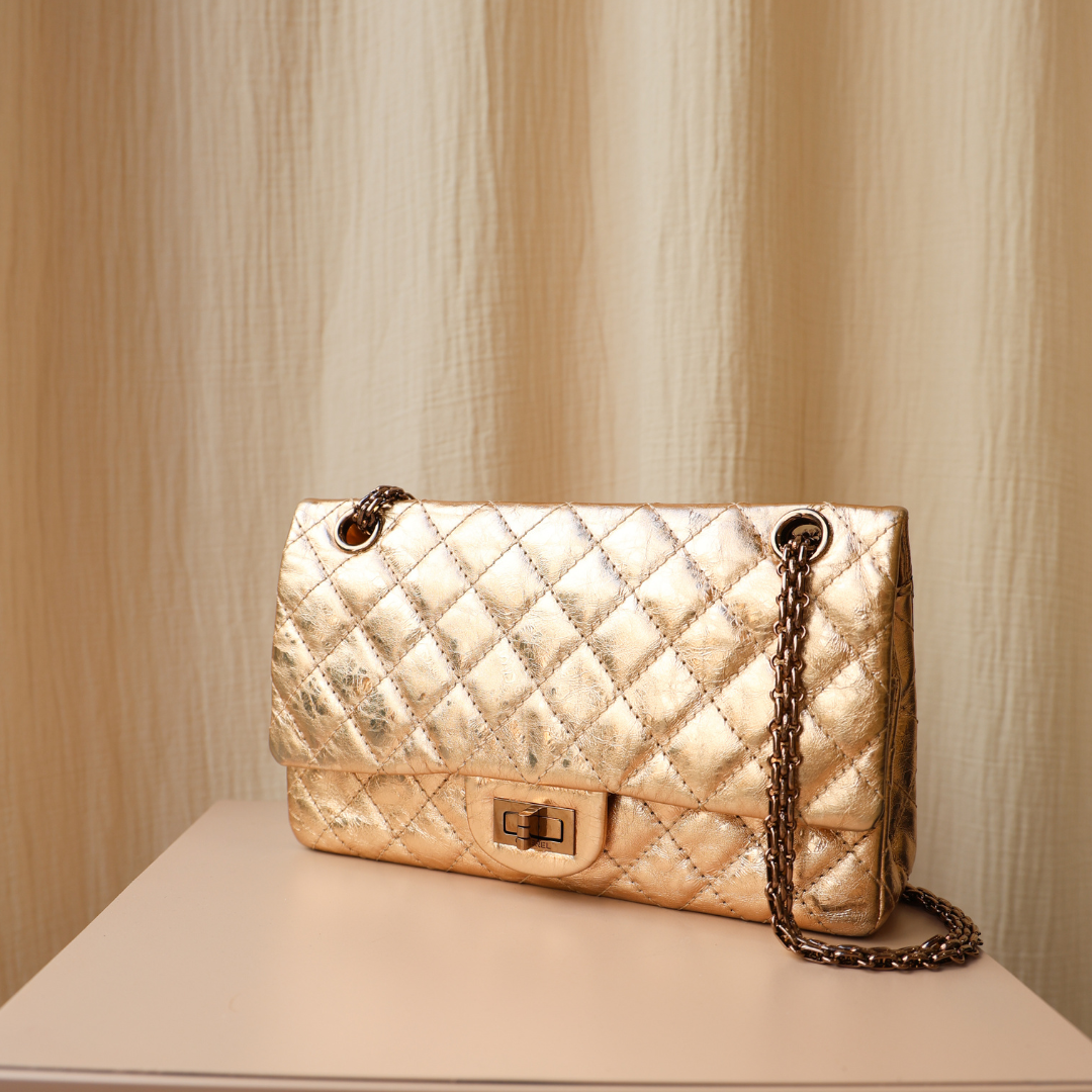 CHANEL - 2.55 Rose doré