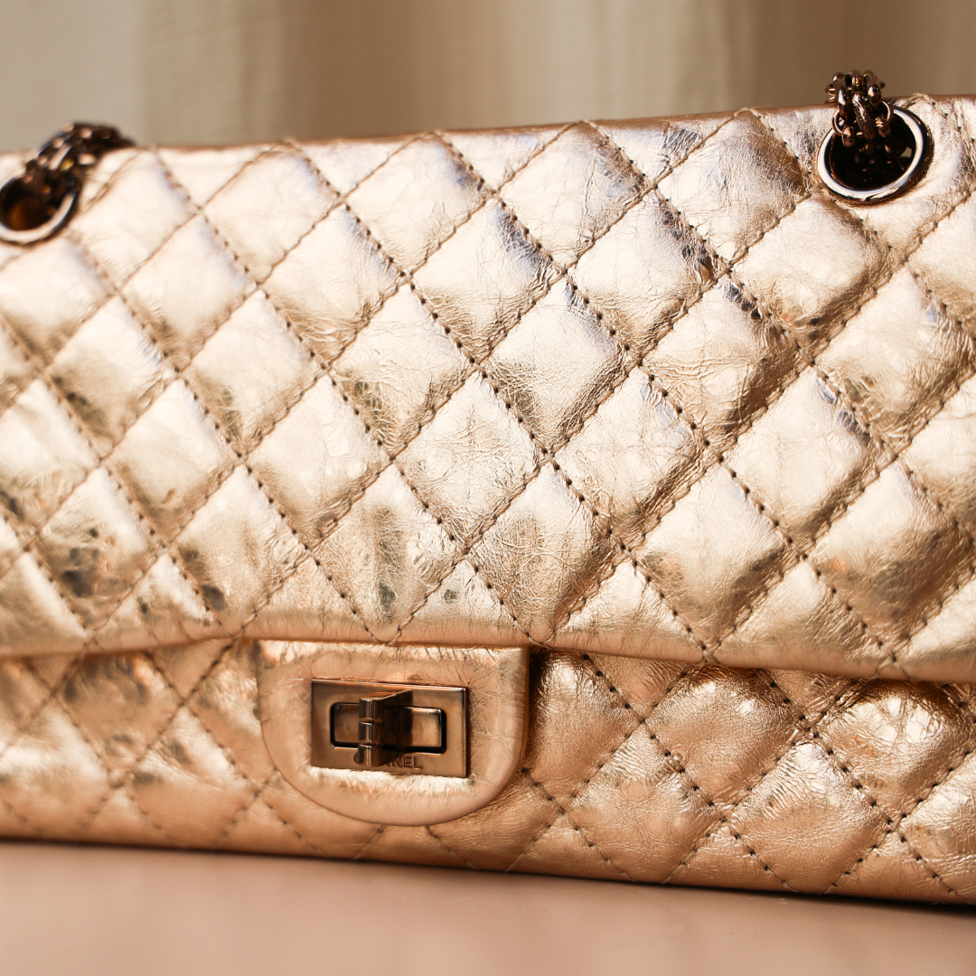 CHANEL - 2.55 Rose doré