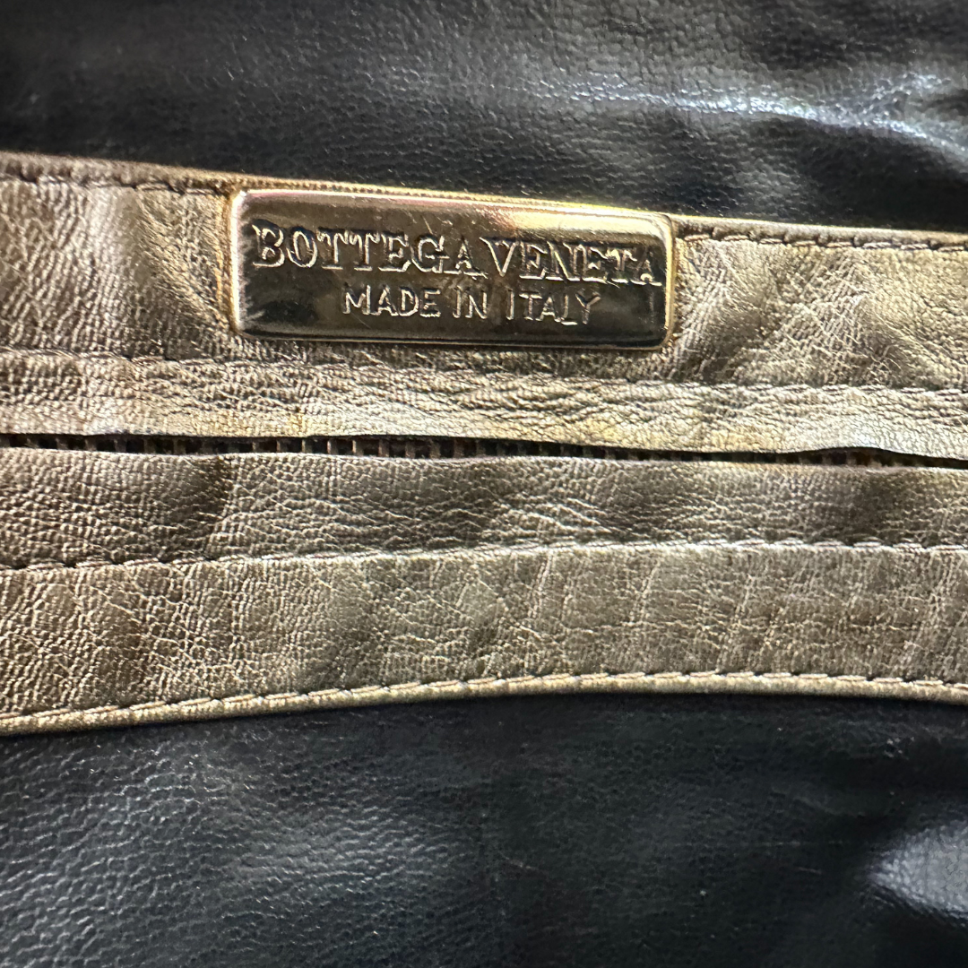 BOTTEGA VENETA - Petit sac tréssé vintage